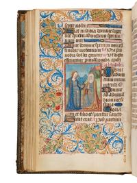 MASTER OF JEANNE HERVEZ (active Paris, c. 1480-1500) Book of Hours (use of Paris), in Latin and French, illuminated manuscript on parchment [Paris, c. 1490-1500]