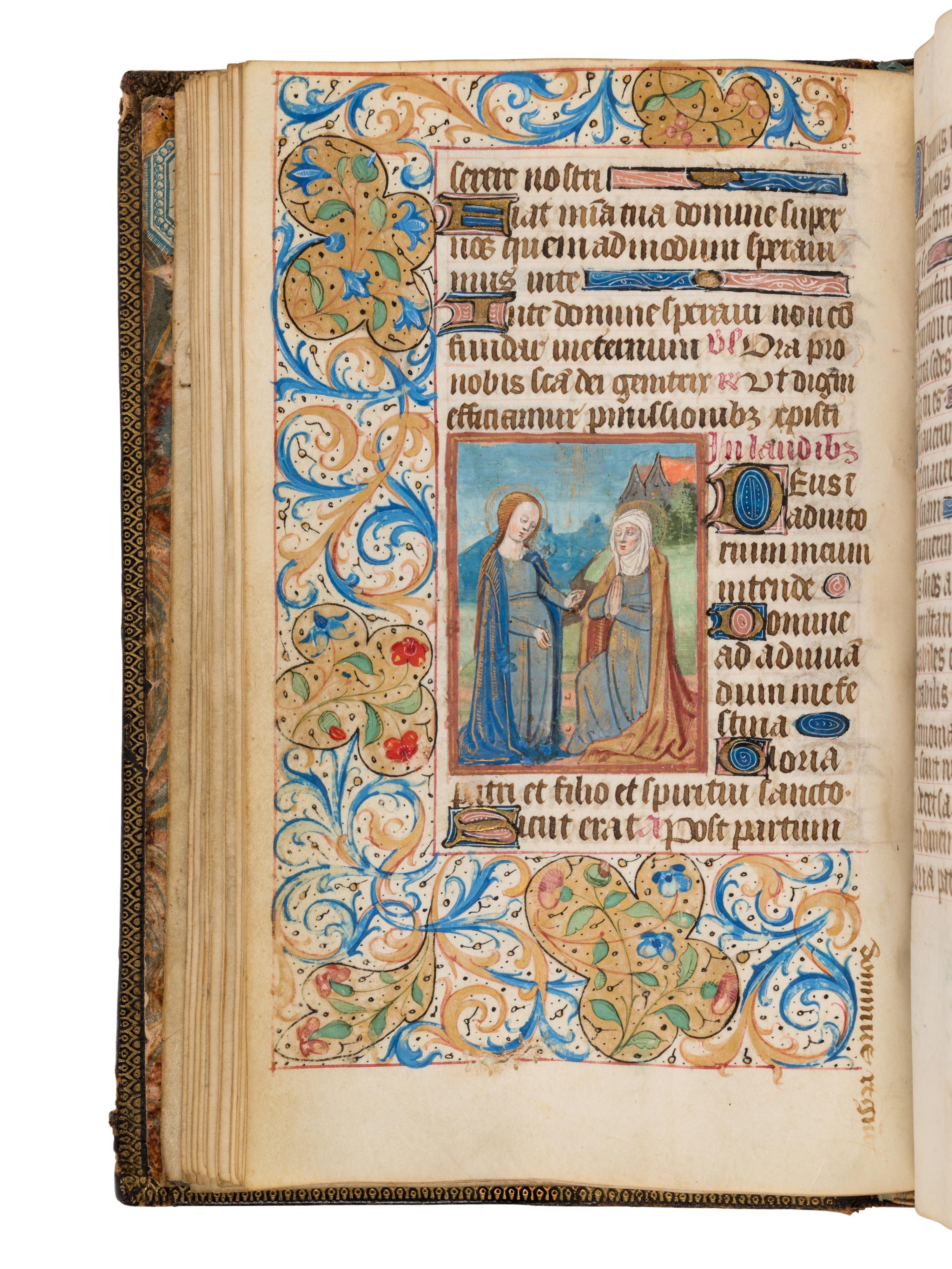 MASTER OF JEANNE HERVEZ (active Paris, c. 1480-1500) Book of Hours (use of Paris), in Latin and French, illuminated manuscript on parchment [Paris, c. 1490-1500]