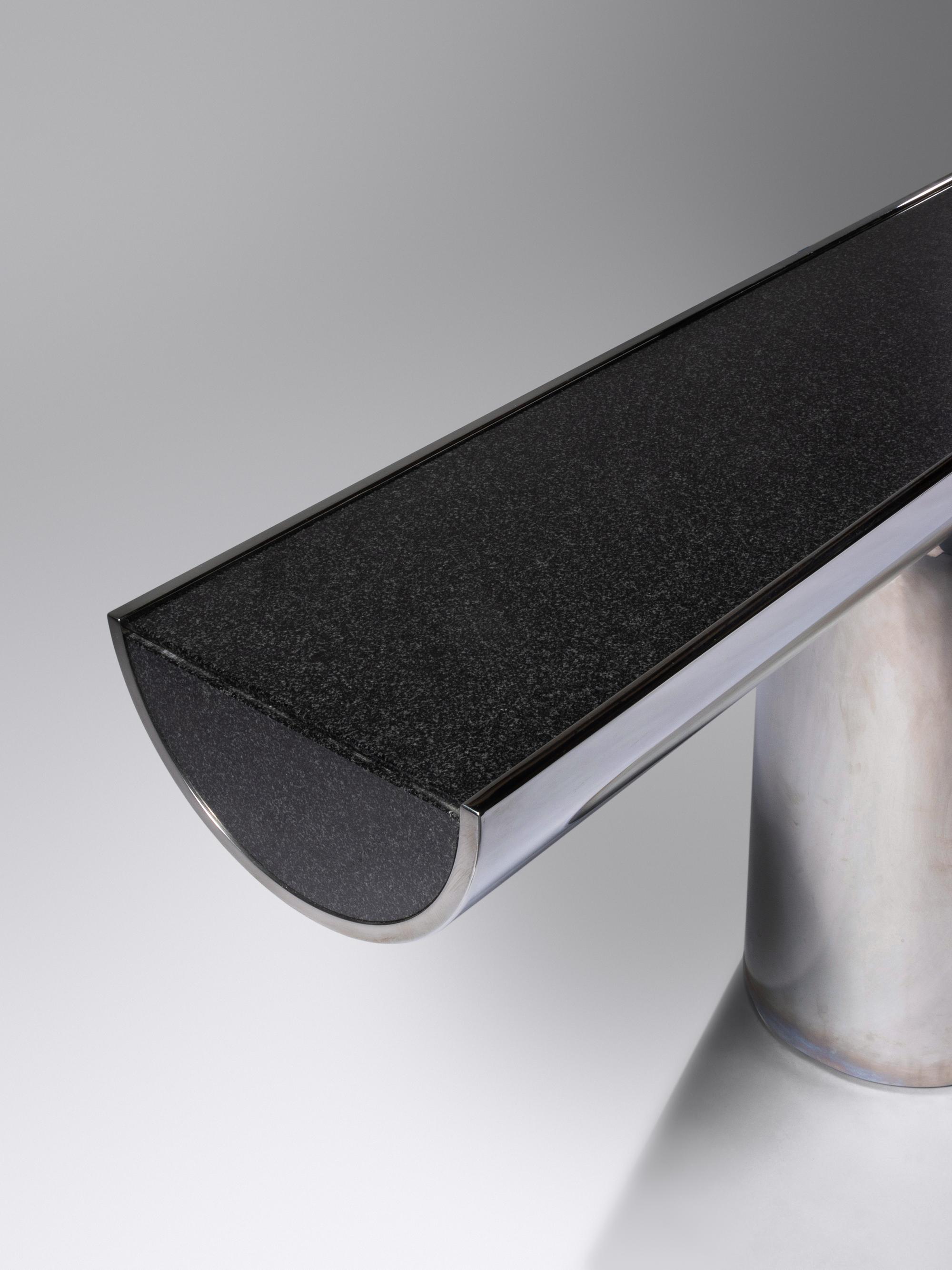 Tee Console Table , 1970 Brueton, USA