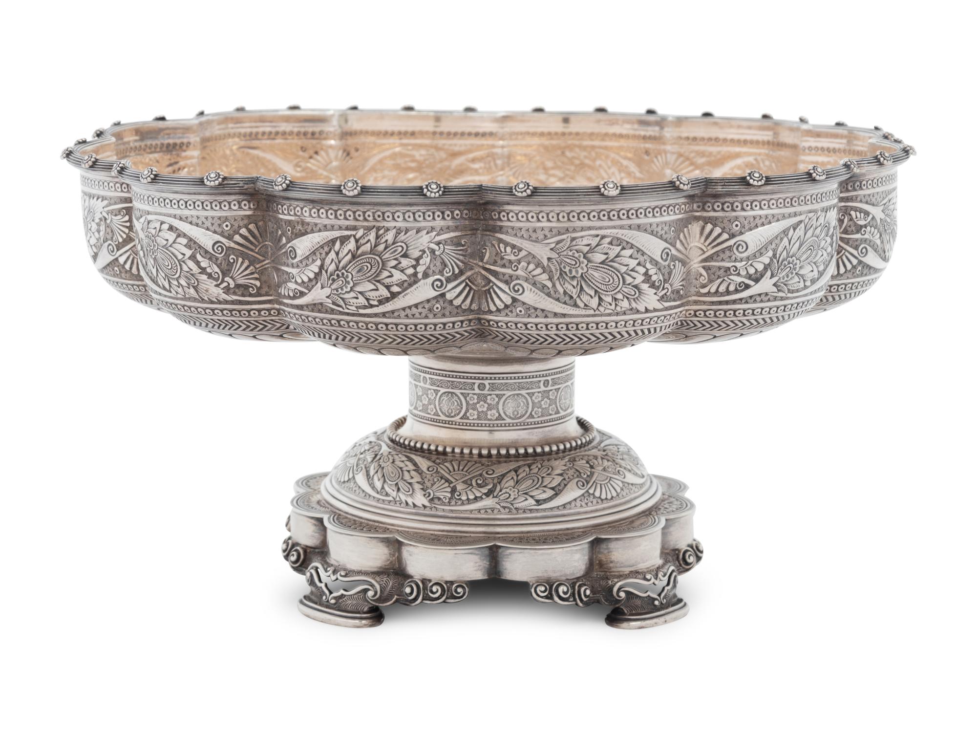 A Custom Ordered Tiffany and Co. Silver Centerpiece Bowl