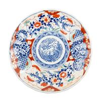 A Group of Eight Imari Pattern Porcelain Plates