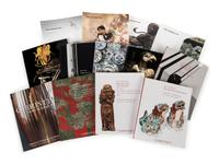 [JAPANESE WORKS OF ART] A group of reference works and auction catalogues about Japanese works of art