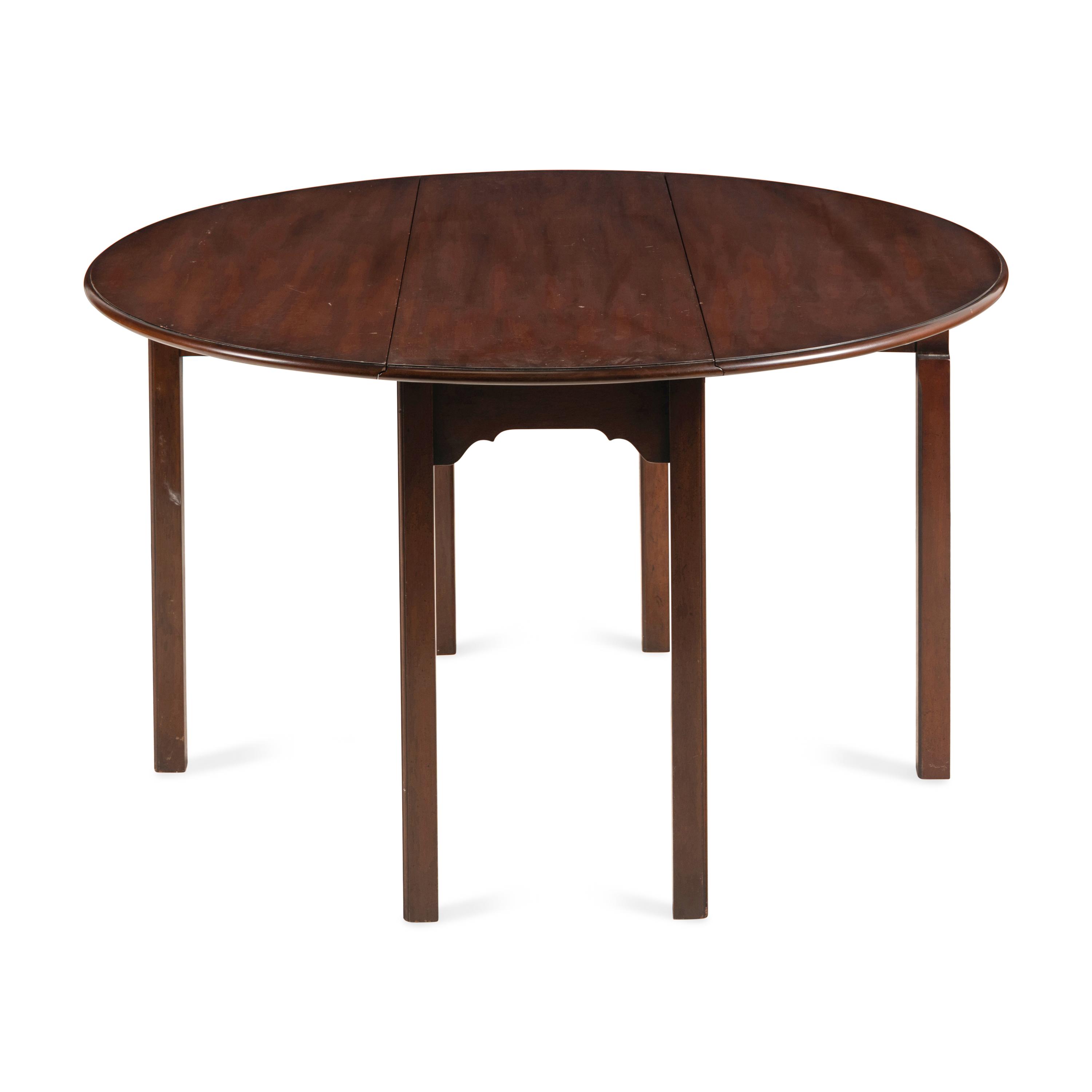 A George III Mahogany Drop-Leaf Table