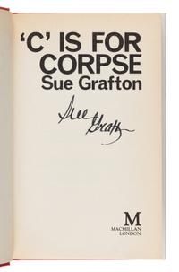 Grafton, Sue (1940-2017). A group of 7 titles from the Kinsey Millhone Alphabet Series, most signed, comprising: