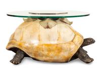 An Anothony Redmile Composition Tortoise-Form Coffee Table