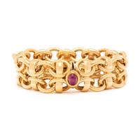 YELLOW GOLD BRACELET