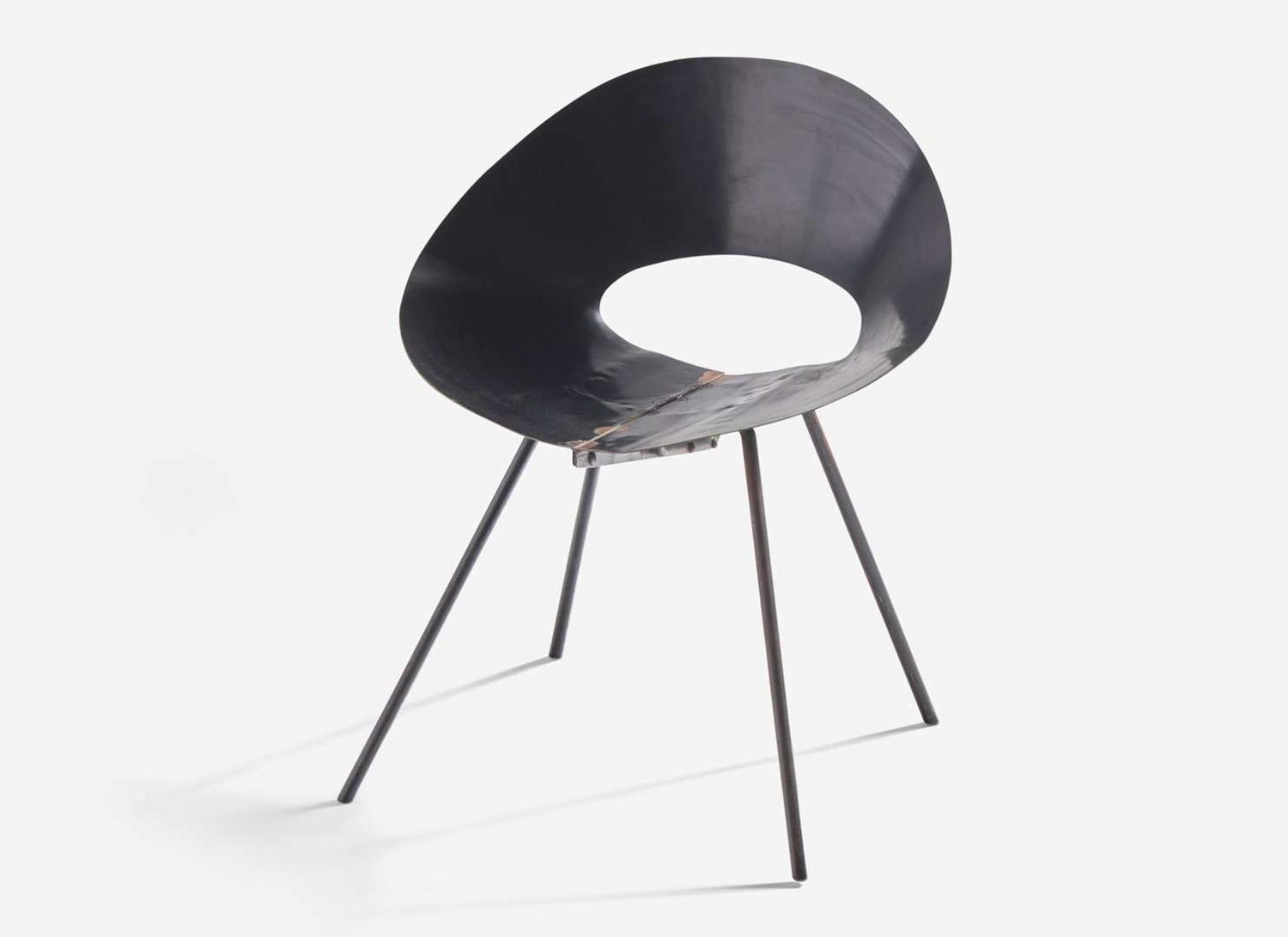 Don Knorr, Rare Prototype "132 U" Chair