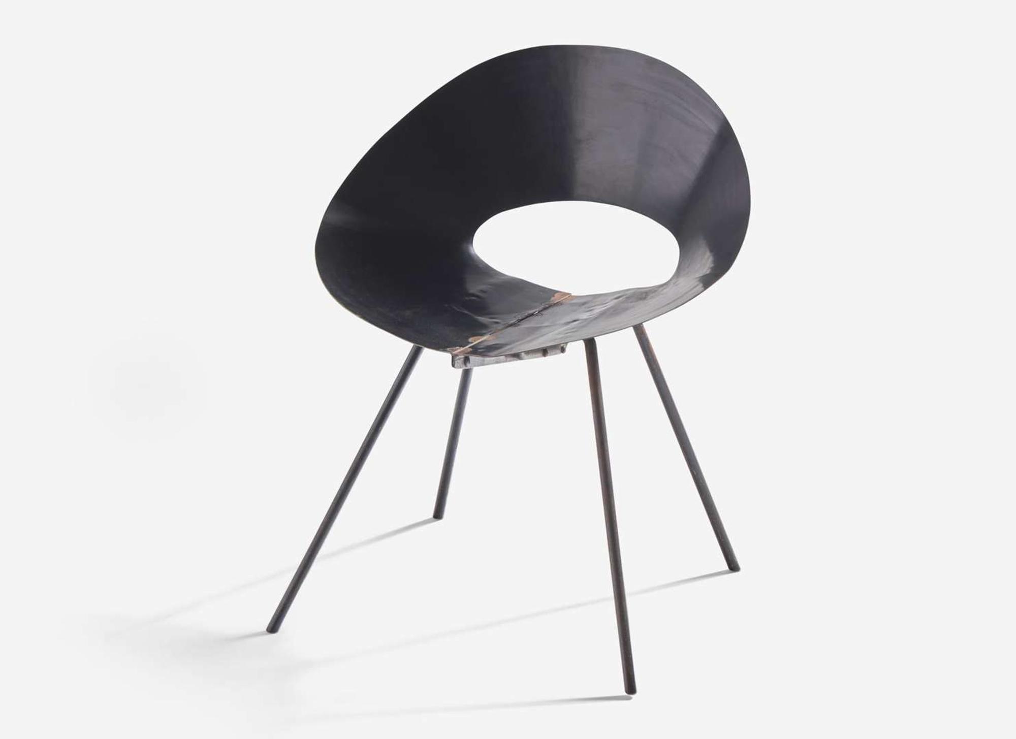 Don Knorr, Rare Prototype "132 U" Chair