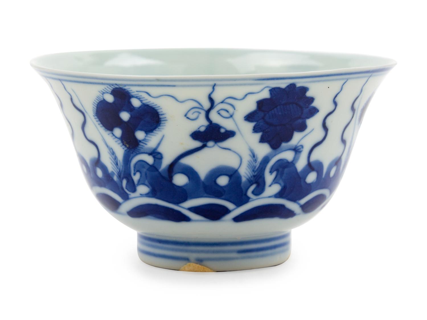 A Chinese Blue and White Porcelain Bowl