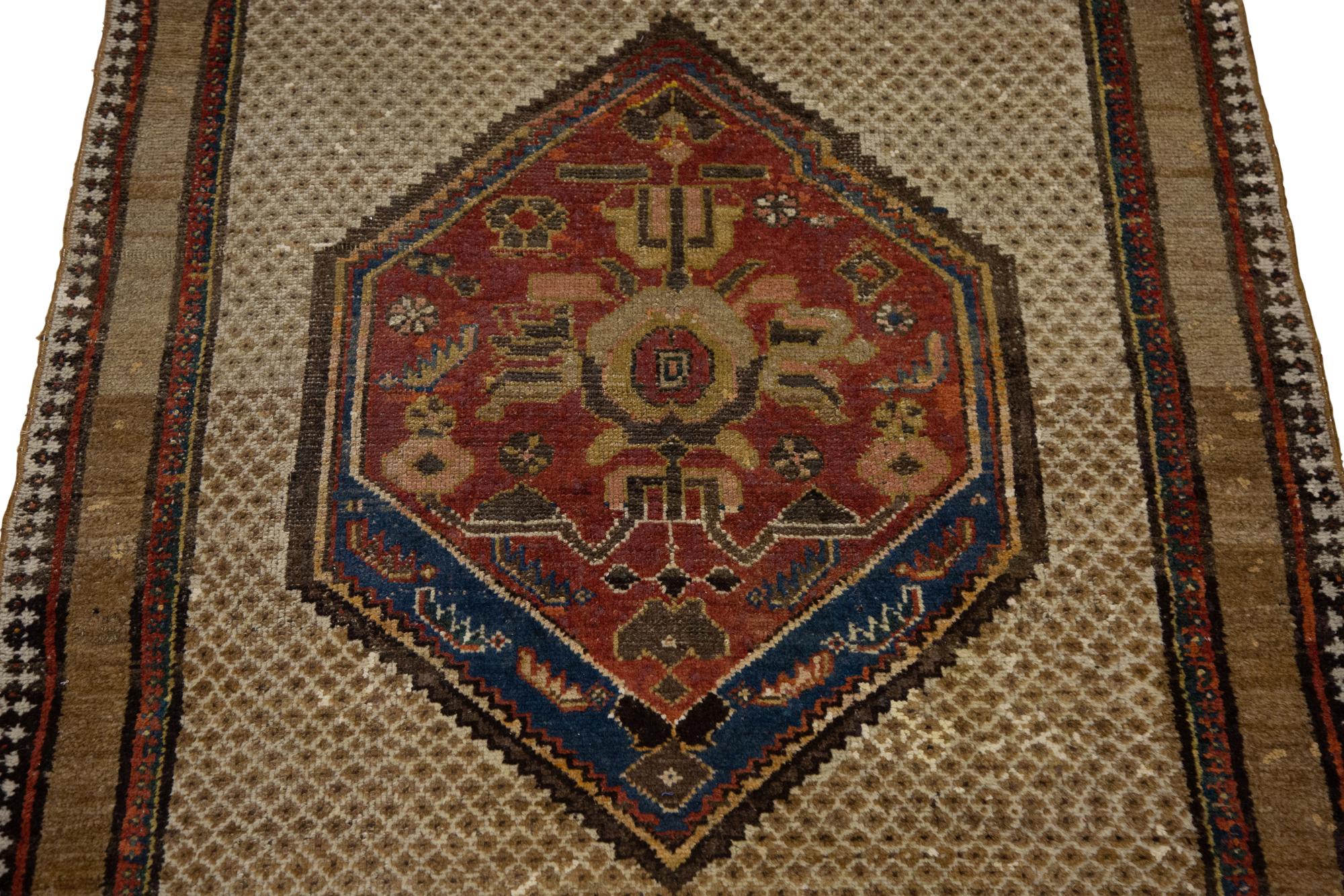 A Serab Wool Rug