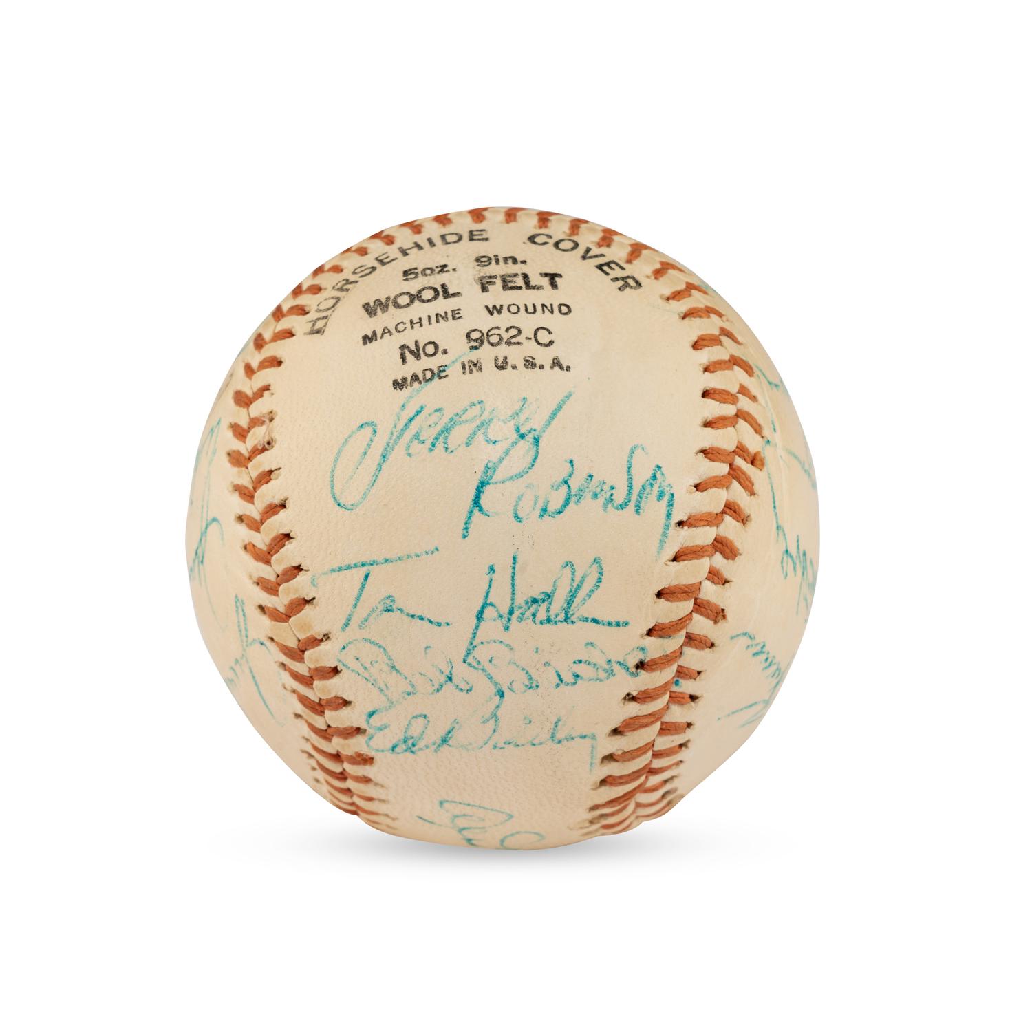 A 1963 San Francisco Giants Team Signed Autograph Baseball (Beckett Authentication Services)