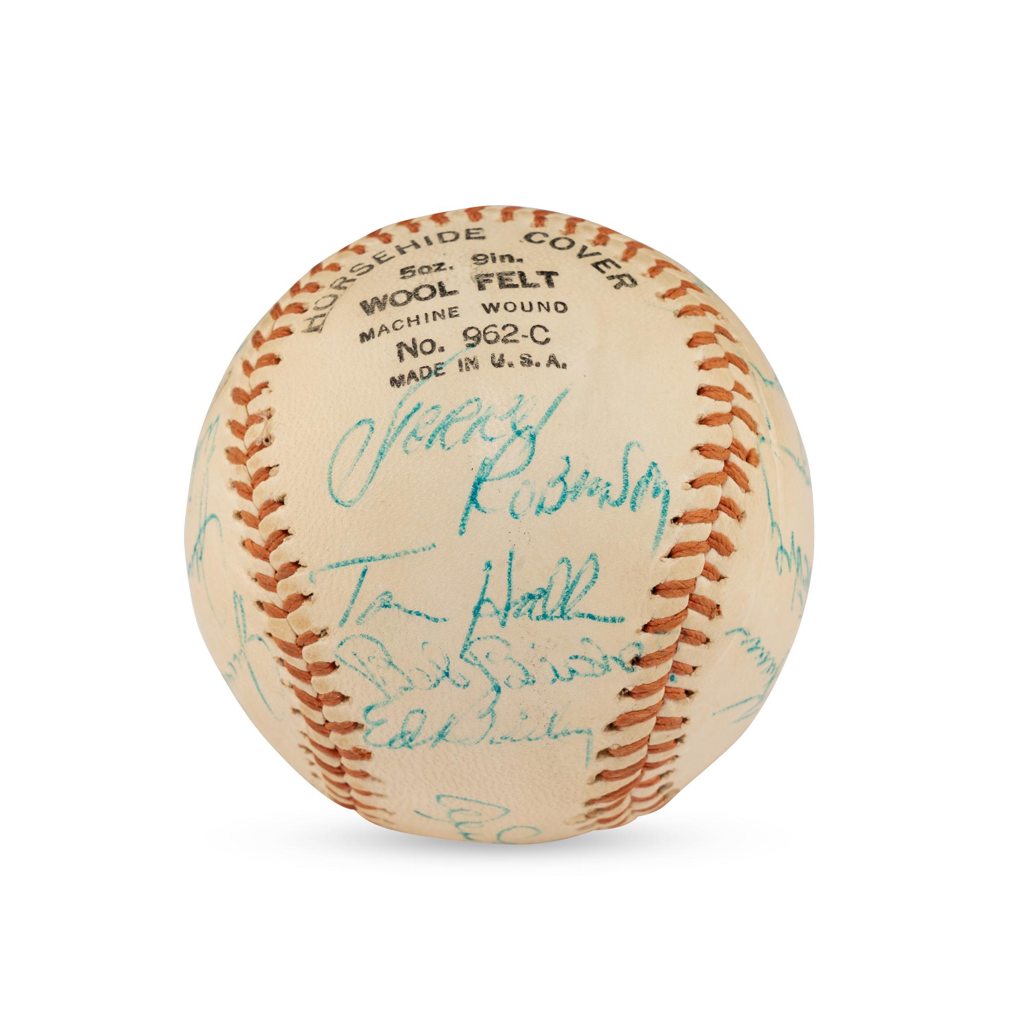A 1963 San Francisco Giants Team Signed Autograph Baseball (Beckett Authentication Services)