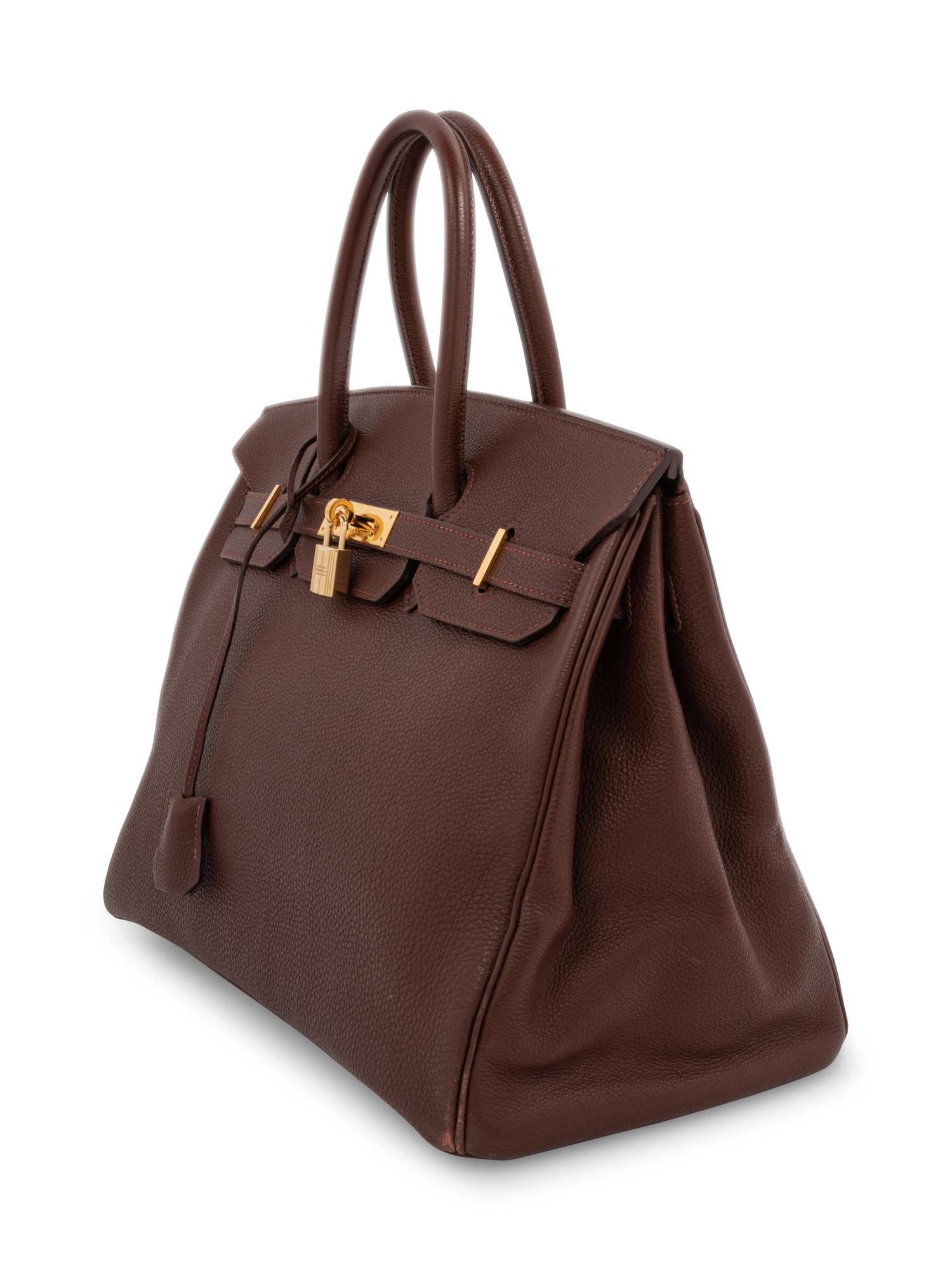 Hermès Brown Birkin Bag, 2002