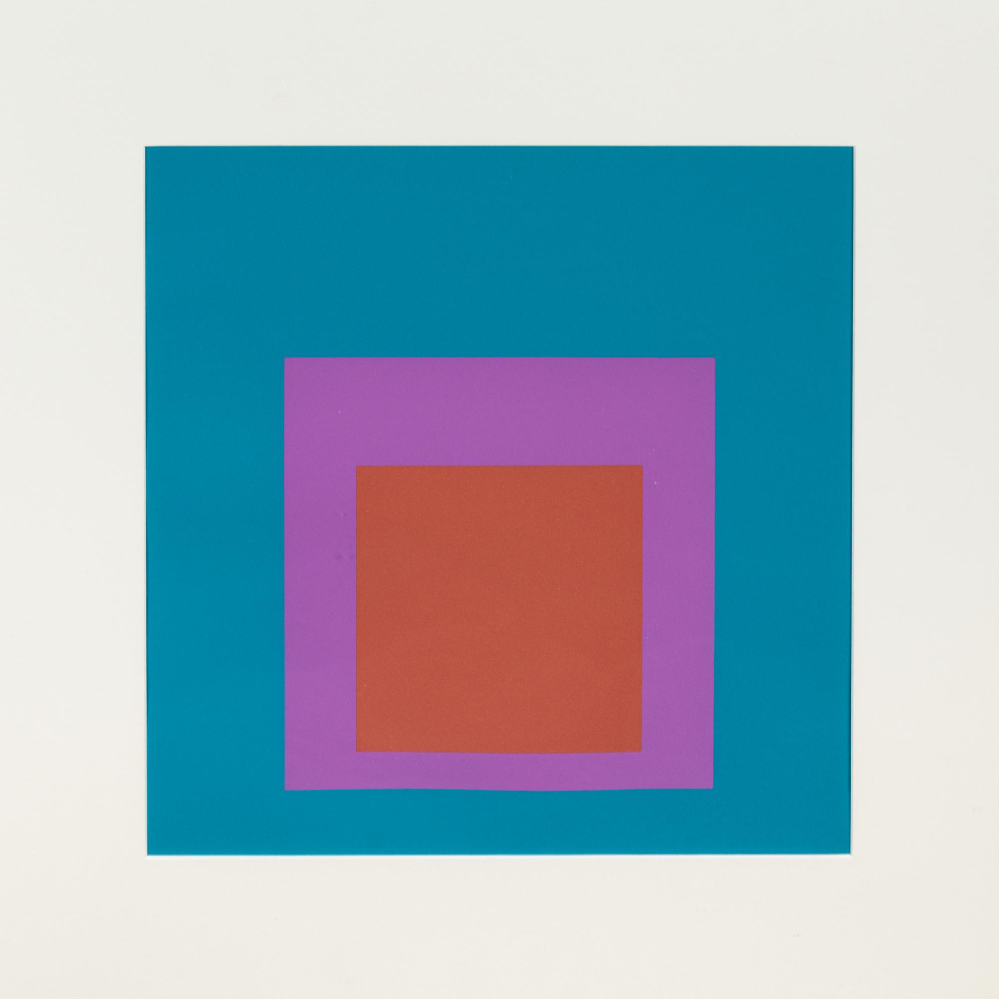 Josef Albers (American/German, 1888-1976) — Homage to the Square: Ten Works by Josef Albers, 1962