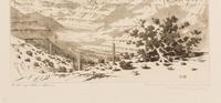 Two Works: Cloud Shadows, Apache Trail, Ariz. and Desert Monument - Arizona