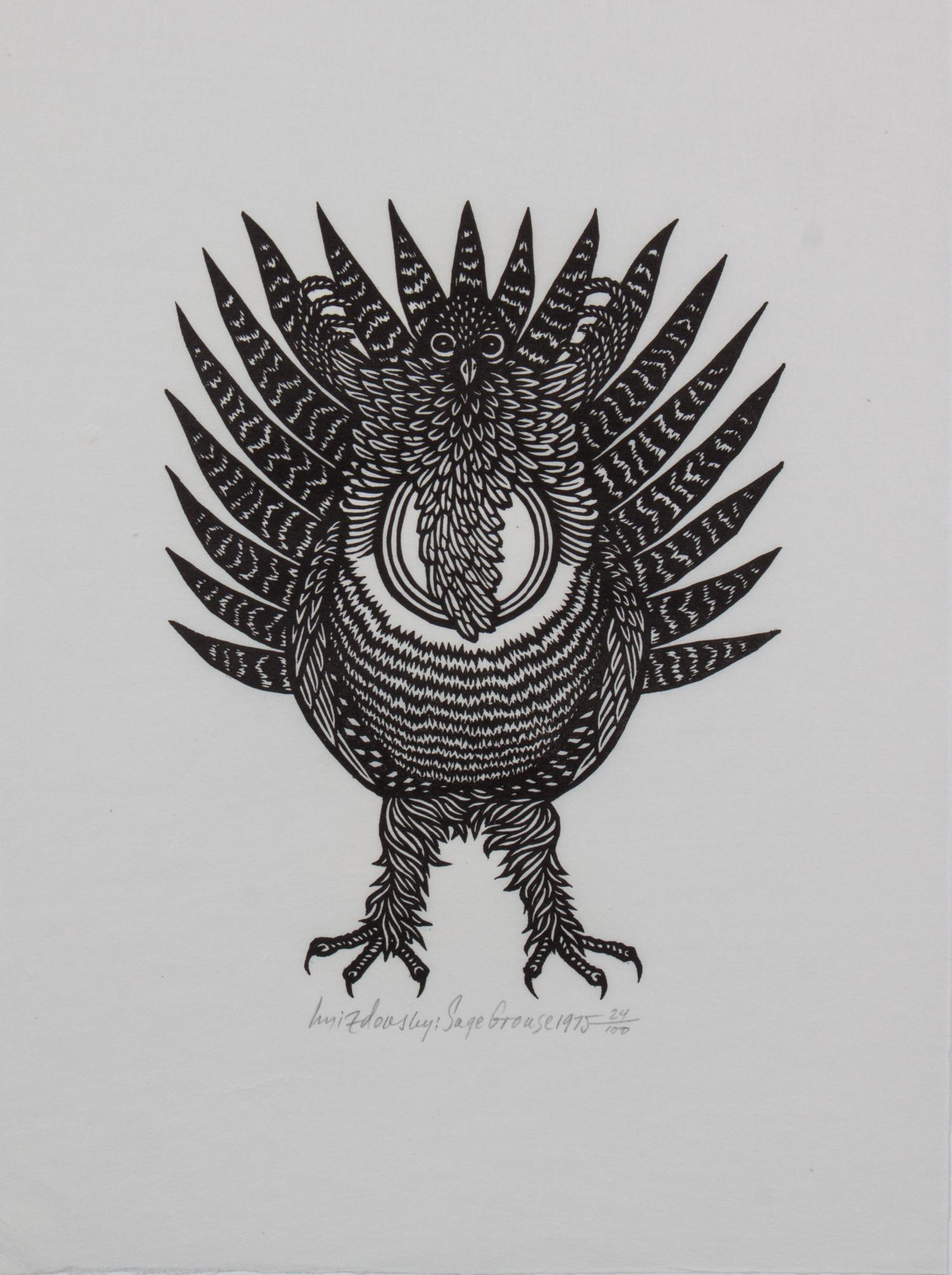Jacques Hnizdovsky, (American/Ukrainian, 1915-1985), Twelve Birds, 1975 (a suite of twelve)