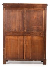 A Russian Brass Mounted Mahogany Armoire