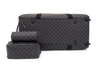 Louis Vuitton Néo Éole Damier Graphite Coated Canvas Rolling Bag with Travel Bag, 2017-2018