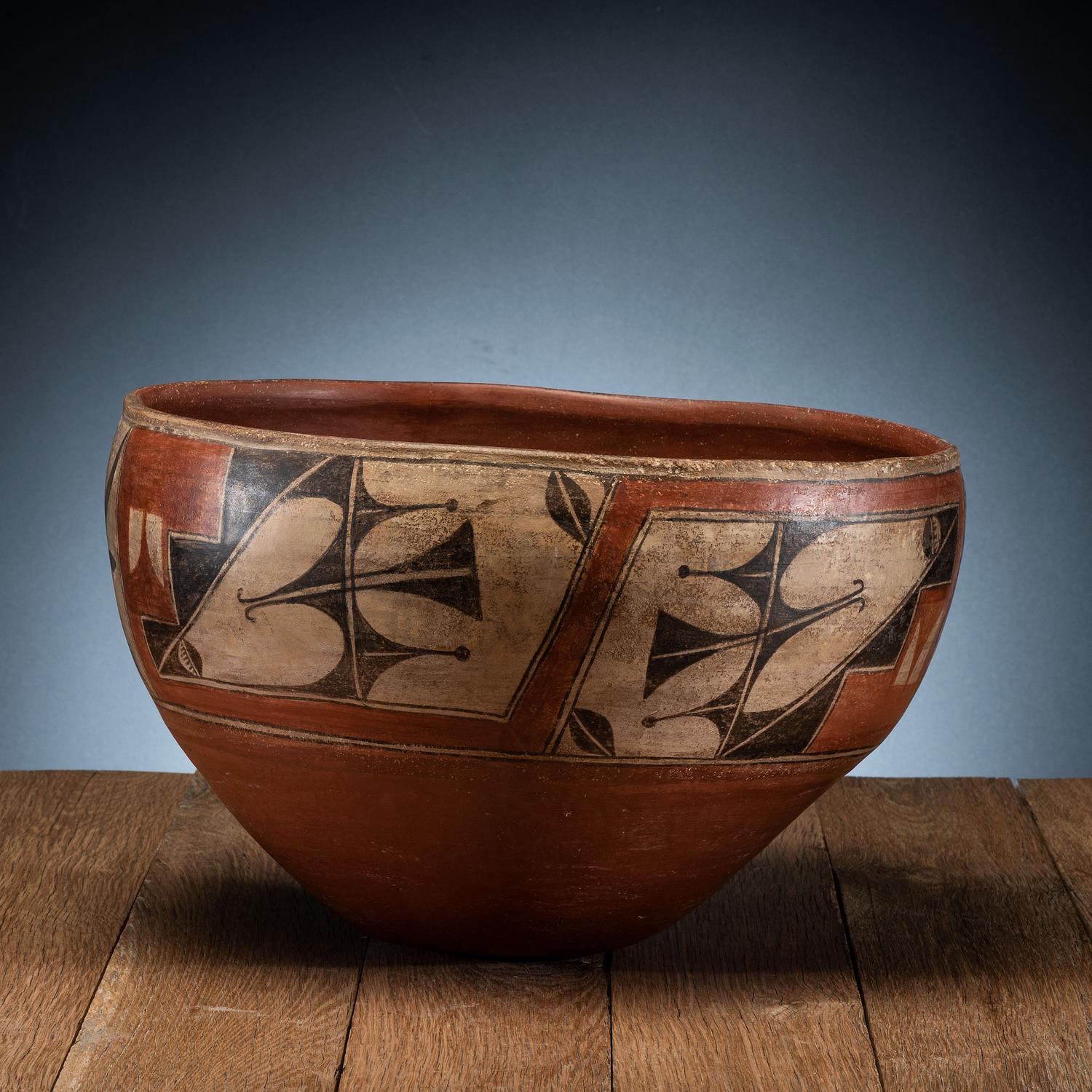 Zia Polychrome Pottery Storage Jar