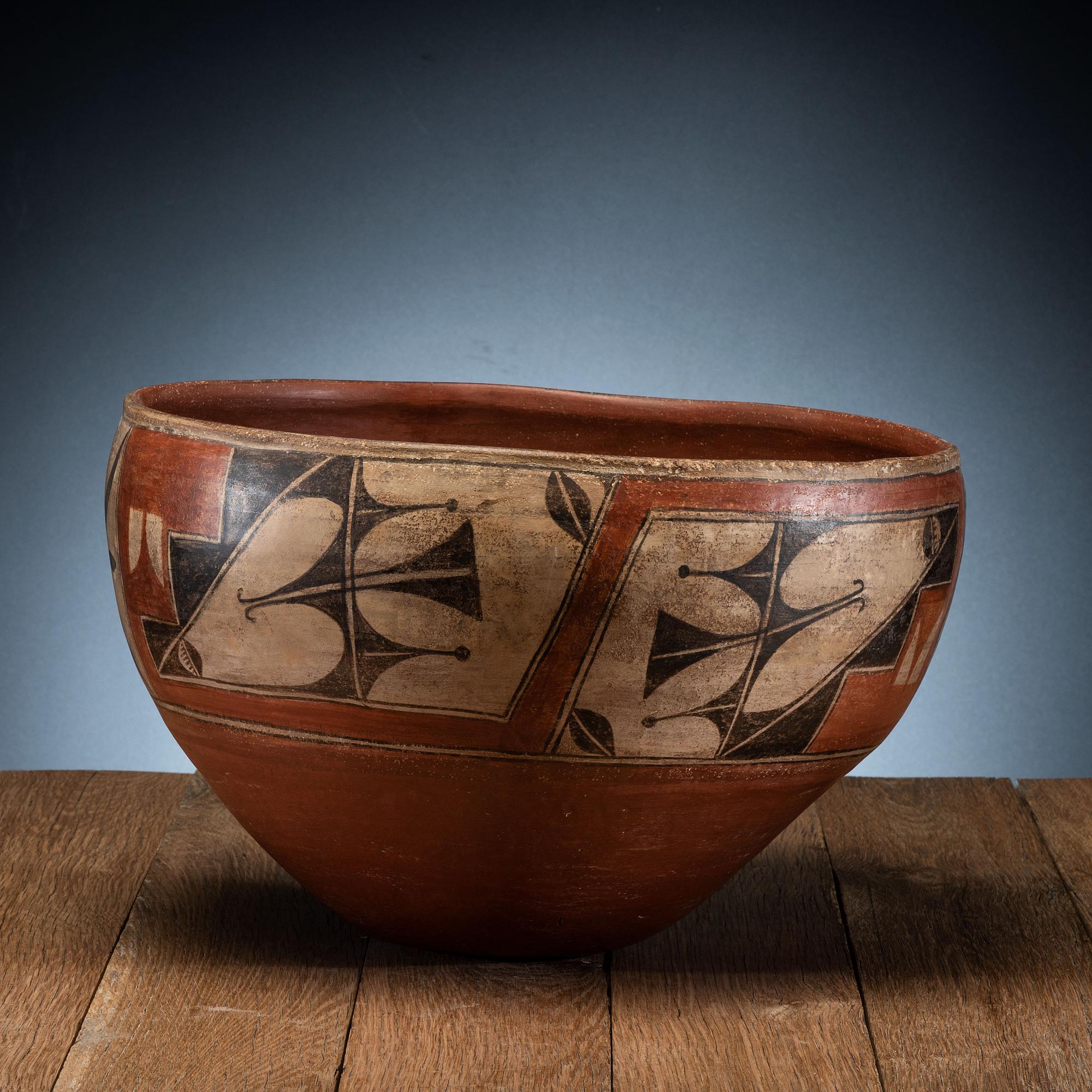 Zia Polychrome Pottery Storage Jar