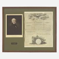 [Presidential] Van Buren, Martin Signed Military Commission