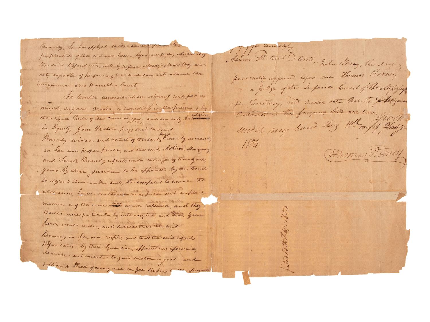 [CONTINENTAL CONGRESS]. A collection of signatures from delegates to the Continental Congress, 1764-1815, comprising: