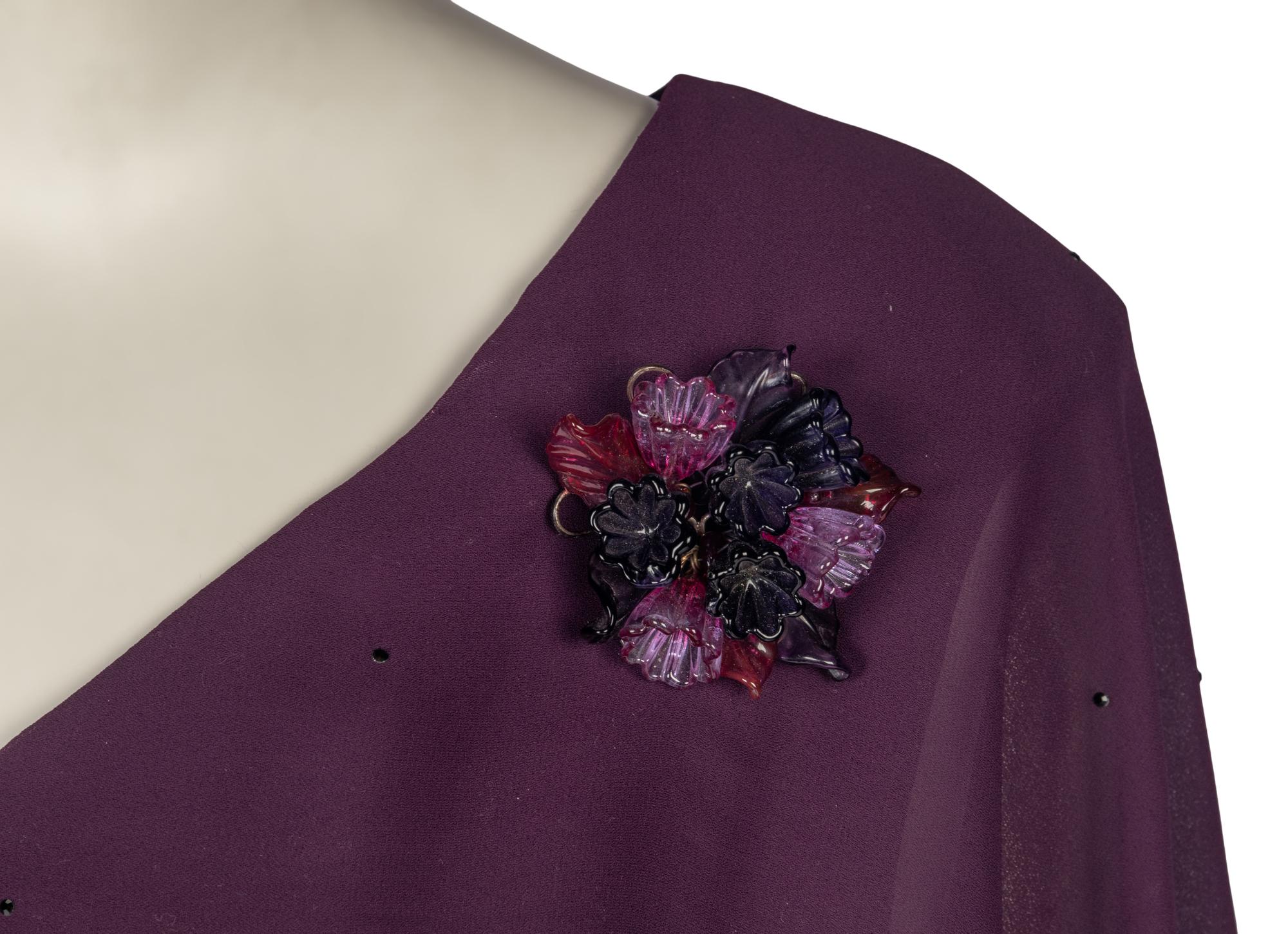 Group of Three Designer Dresses and a Collection of Costume Jewelry