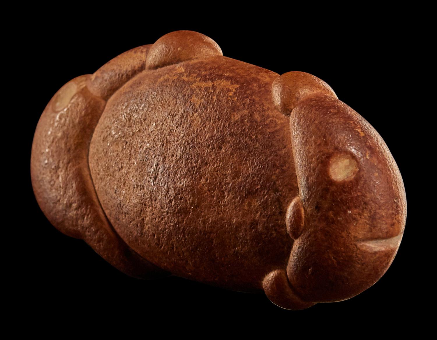 A Near Eastern Marble Double Fish Amulet