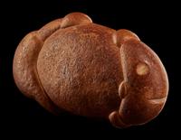 A Near Eastern Marble Double Fish Amulet