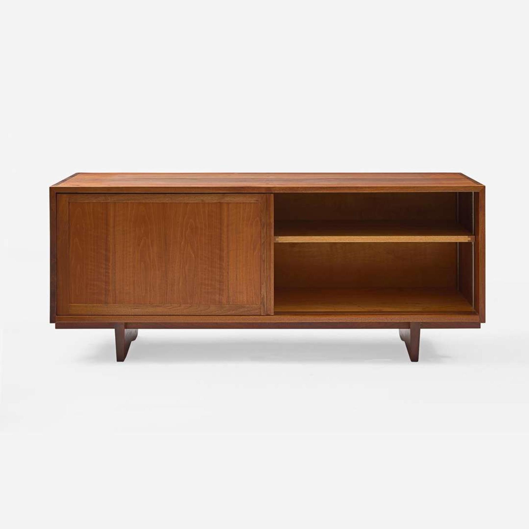 George Nakashima Special "Room Divider" Cabinet, New Hope, Pennsylvania, 1975