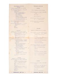 [KING, Martin Luther, Jr. (1929-1968)]. A group of 4 programs from events featuring or honoring Dr. Martin Luther King, Jr. 1956-1965.