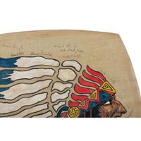 Lafayette Escadrille Signed Piece of Aircraft Skin