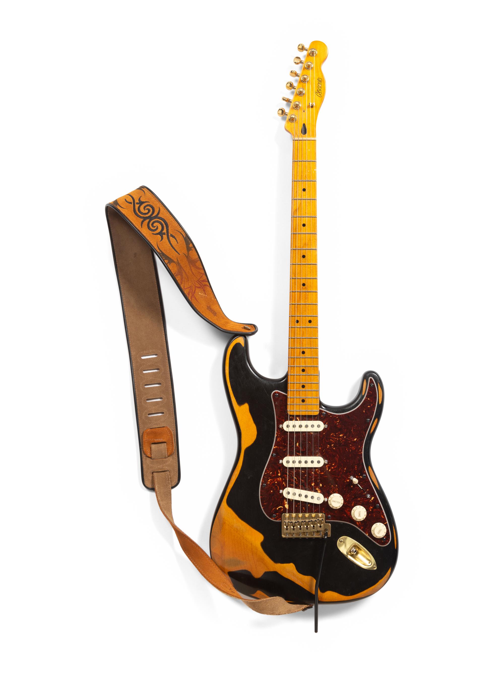A Reese's Branded Electric Guitar