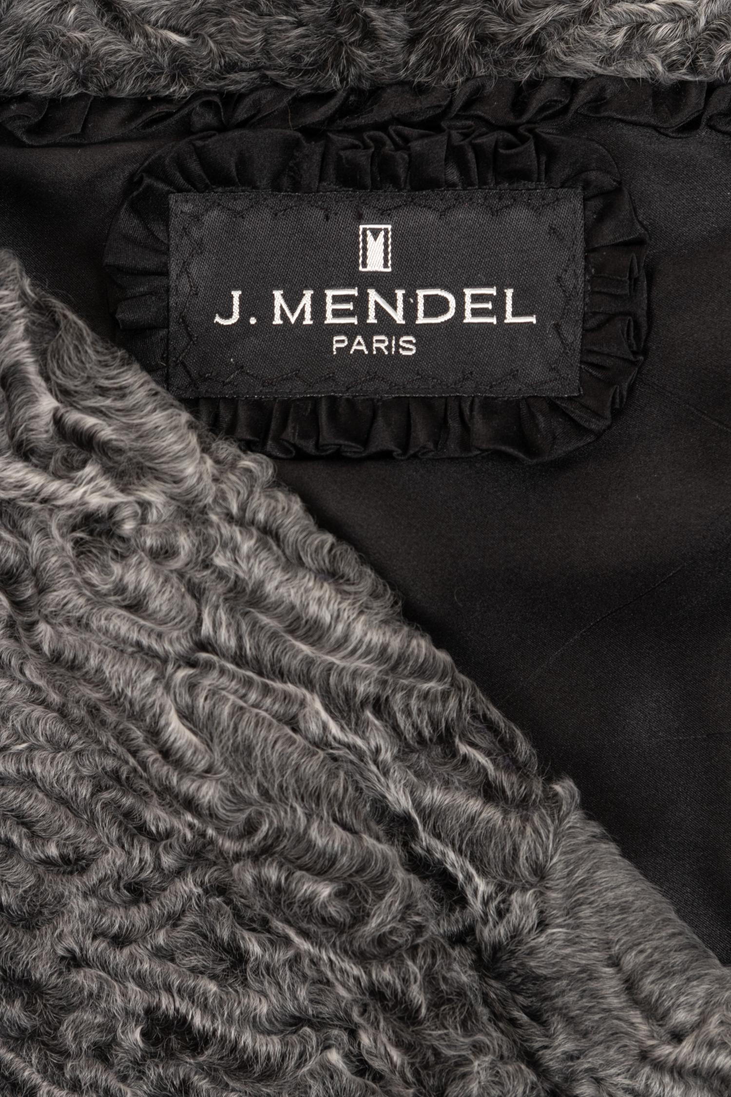J. Mendel Stardust Swakara Pull-Through Stole