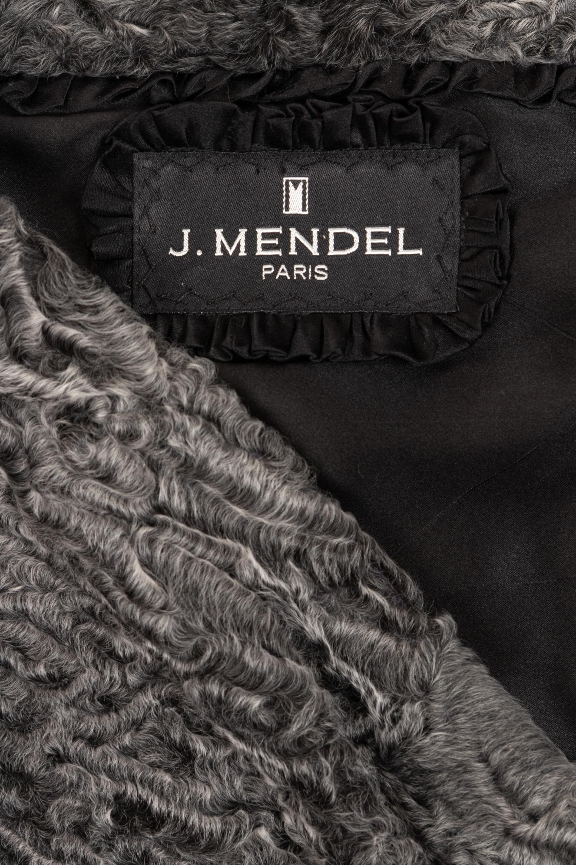 J. Mendel Stardust Swakara Pull-Through Stole