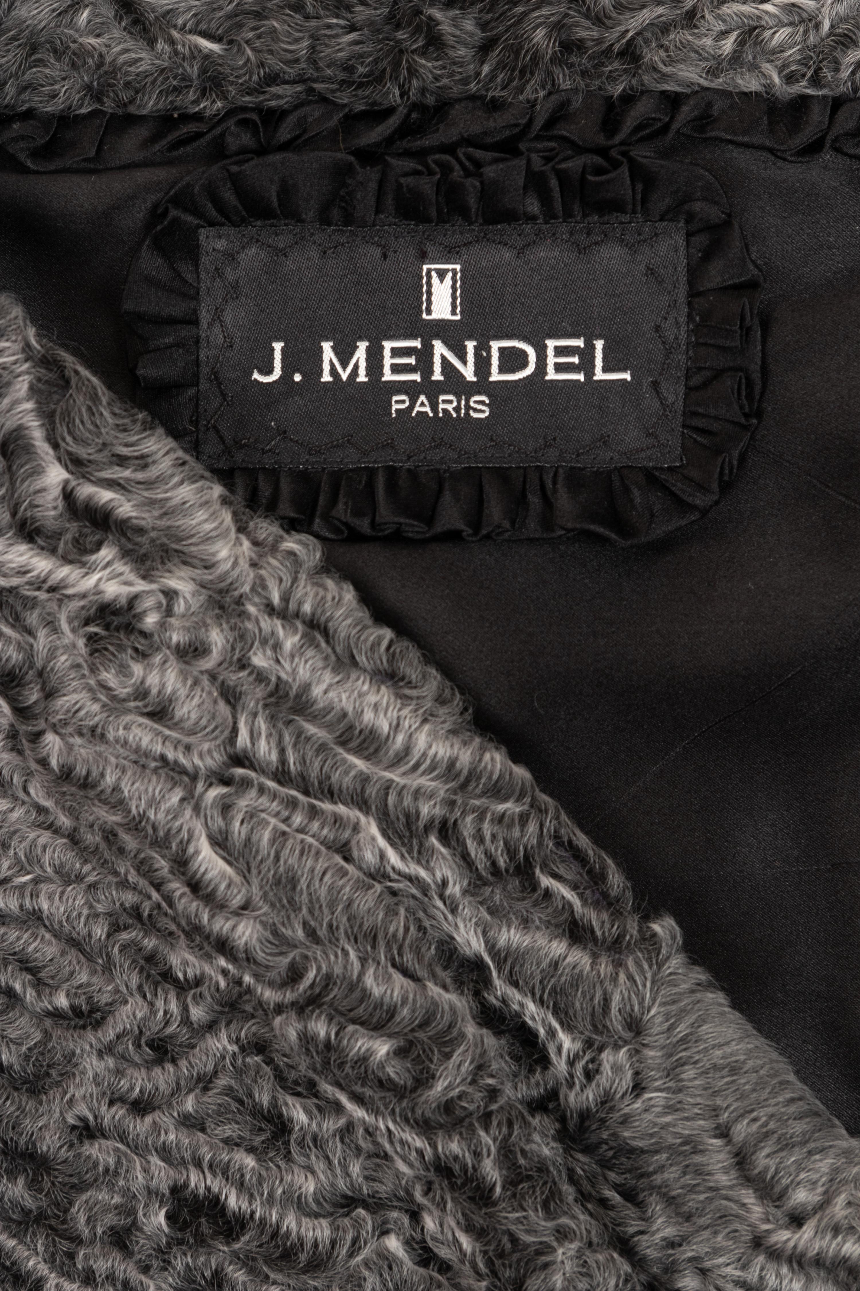 J. Mendel Stardust Swakara Pull-Through Stole
