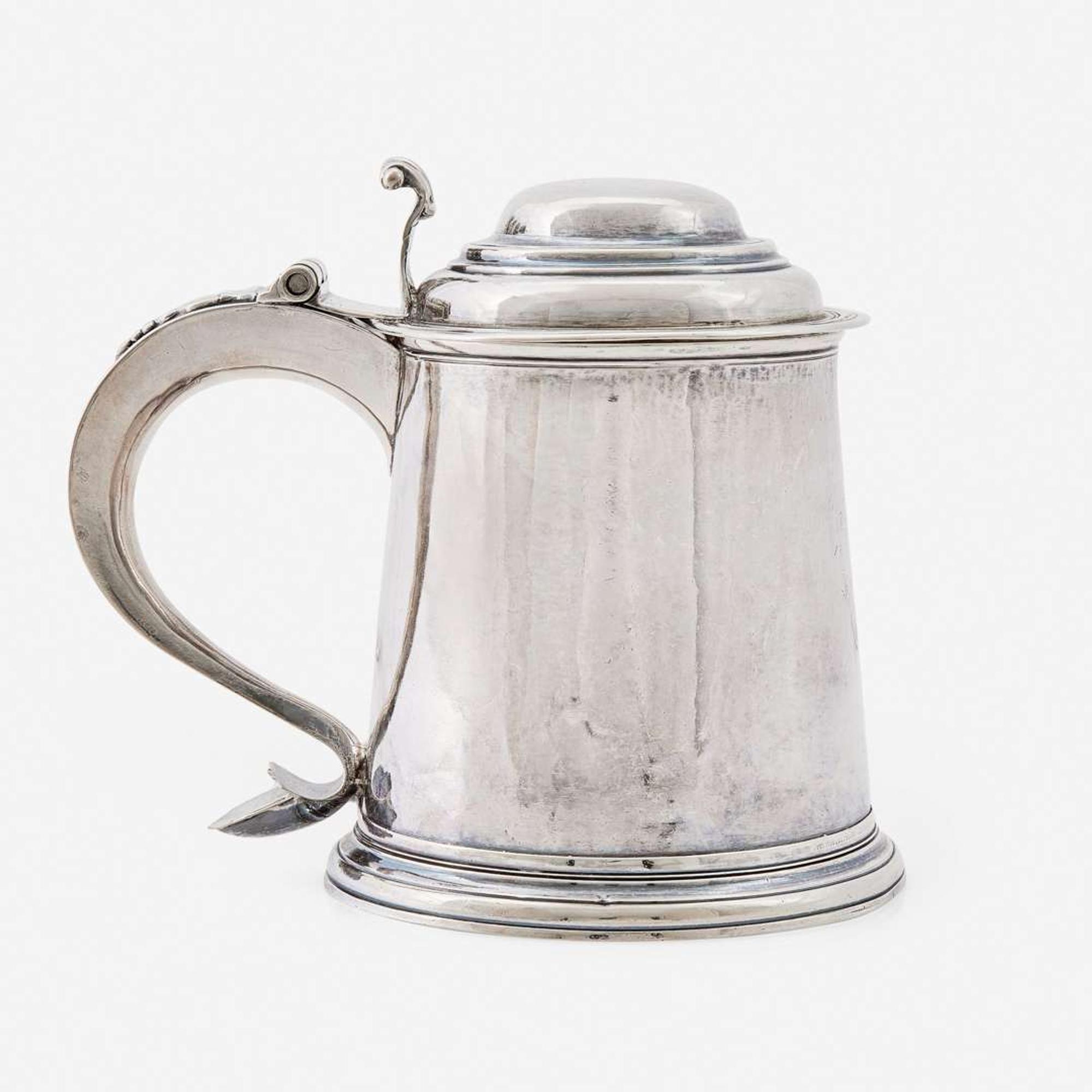 A silver covered tankard Philip Syng, Jr. (1703-1789), Philadelphia, PA, circa 1750