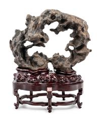 A Chinese Scholar's Rock and Stand, Taihushi