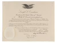 [POLITICS - CUBA]. Archive identified to Philip Bonsal, last US Ambassador to Cuba, incl. presidential appointment signed by EISENHOWER.
