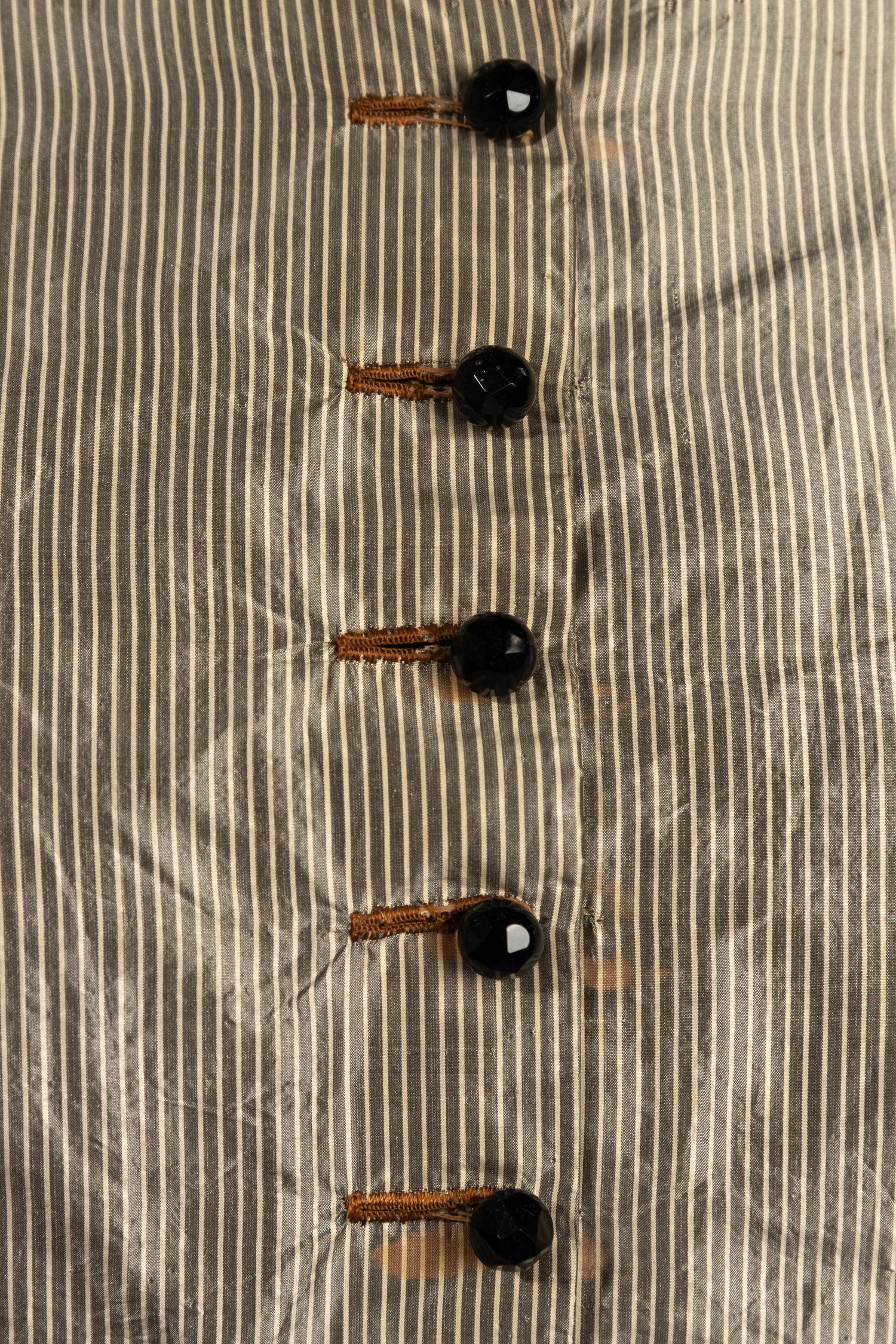 Three Bodices, Including Zouave Style Bolero, 1860s