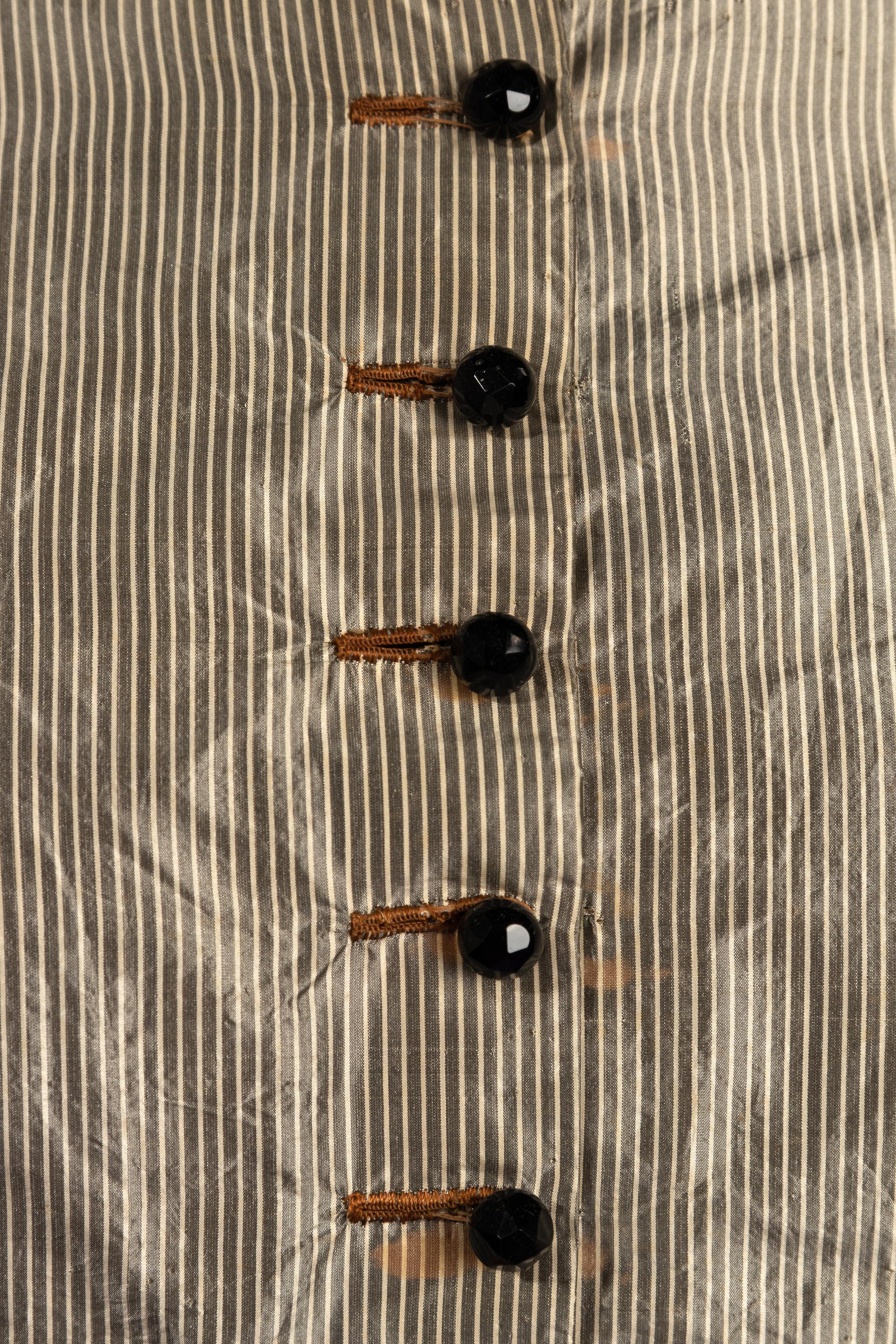 Three Bodices, Including Zouave Style Bolero, 1860s