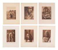 CURTIS, Edward S., photographer. 51 volume photogravures of Native American subjects.