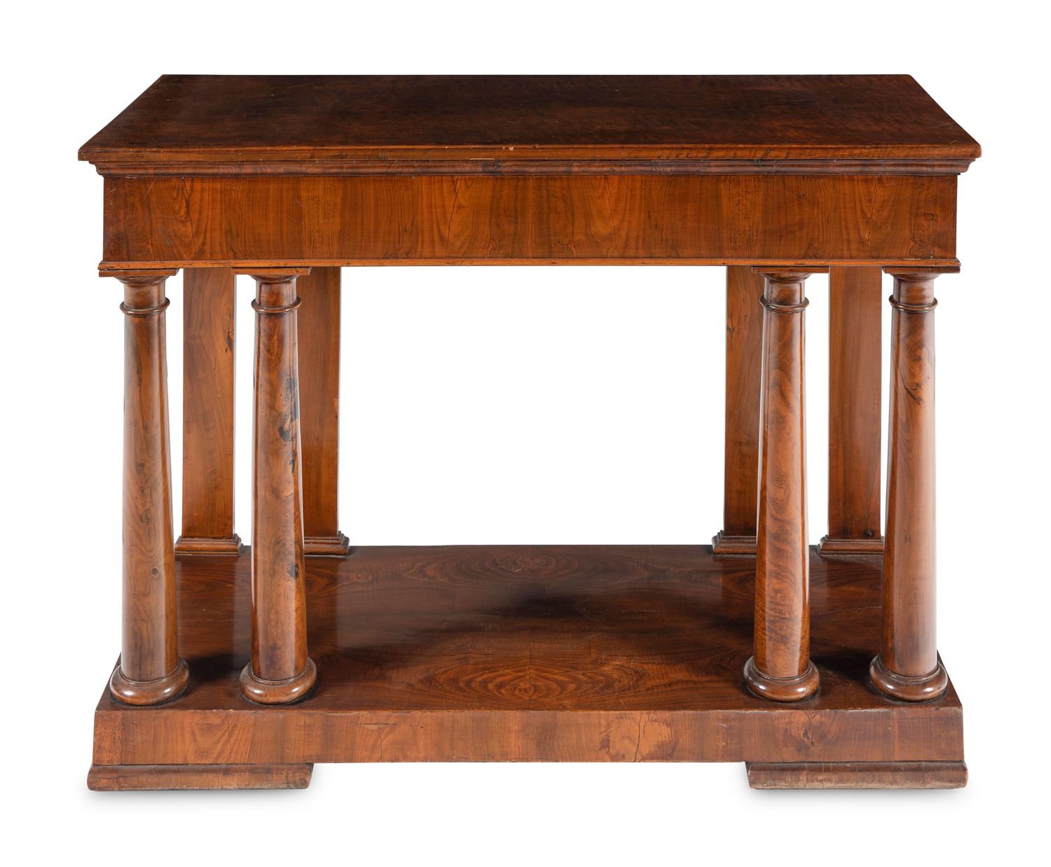 An Empire Style Mahogany Console Table