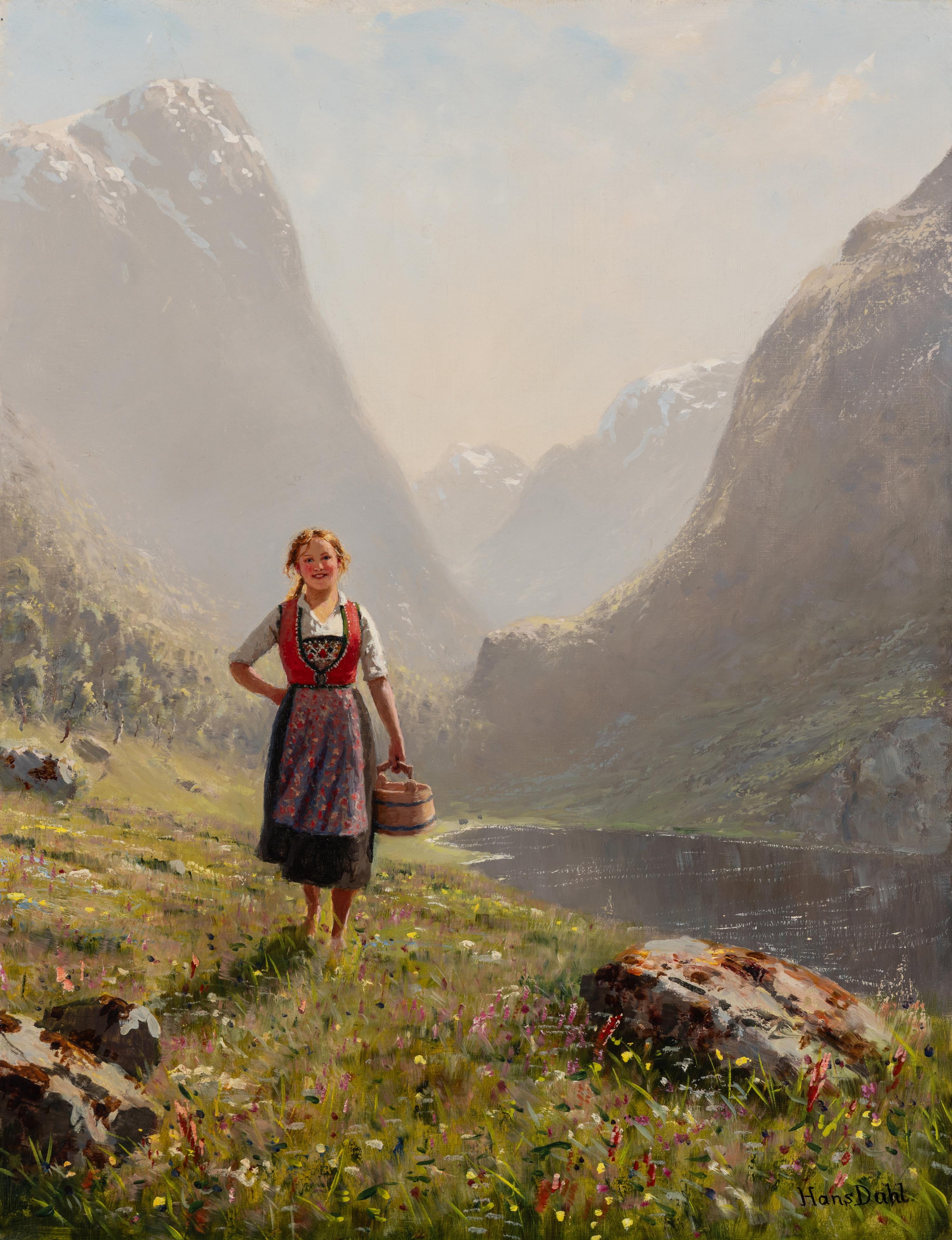 Hans Dahl (Norwegian, 1849–1937) — A Sunny Day Norway