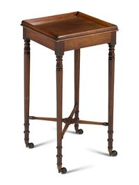 A George III Style Mahogany Side Table
