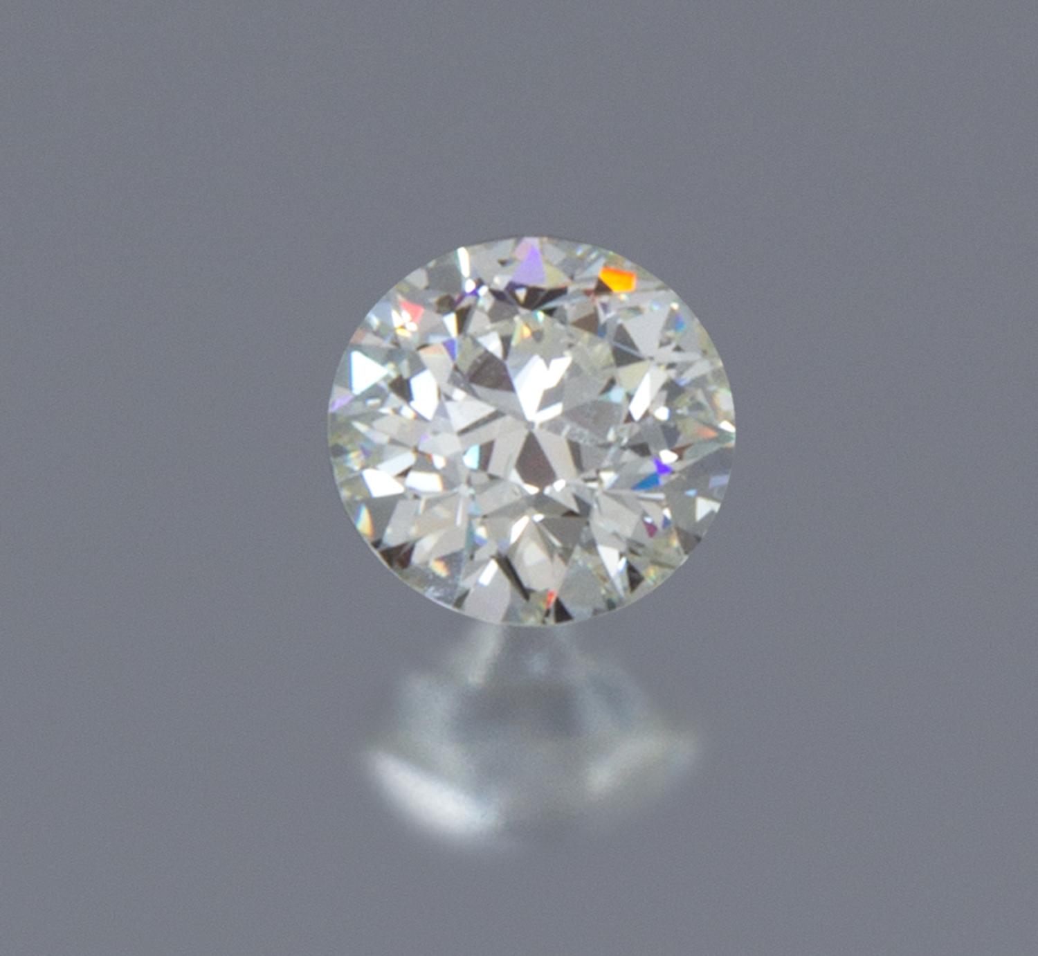 A 1.68 Carat Old European Cut Diamond,
