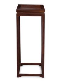 A Chinese Hardwood Pedestal