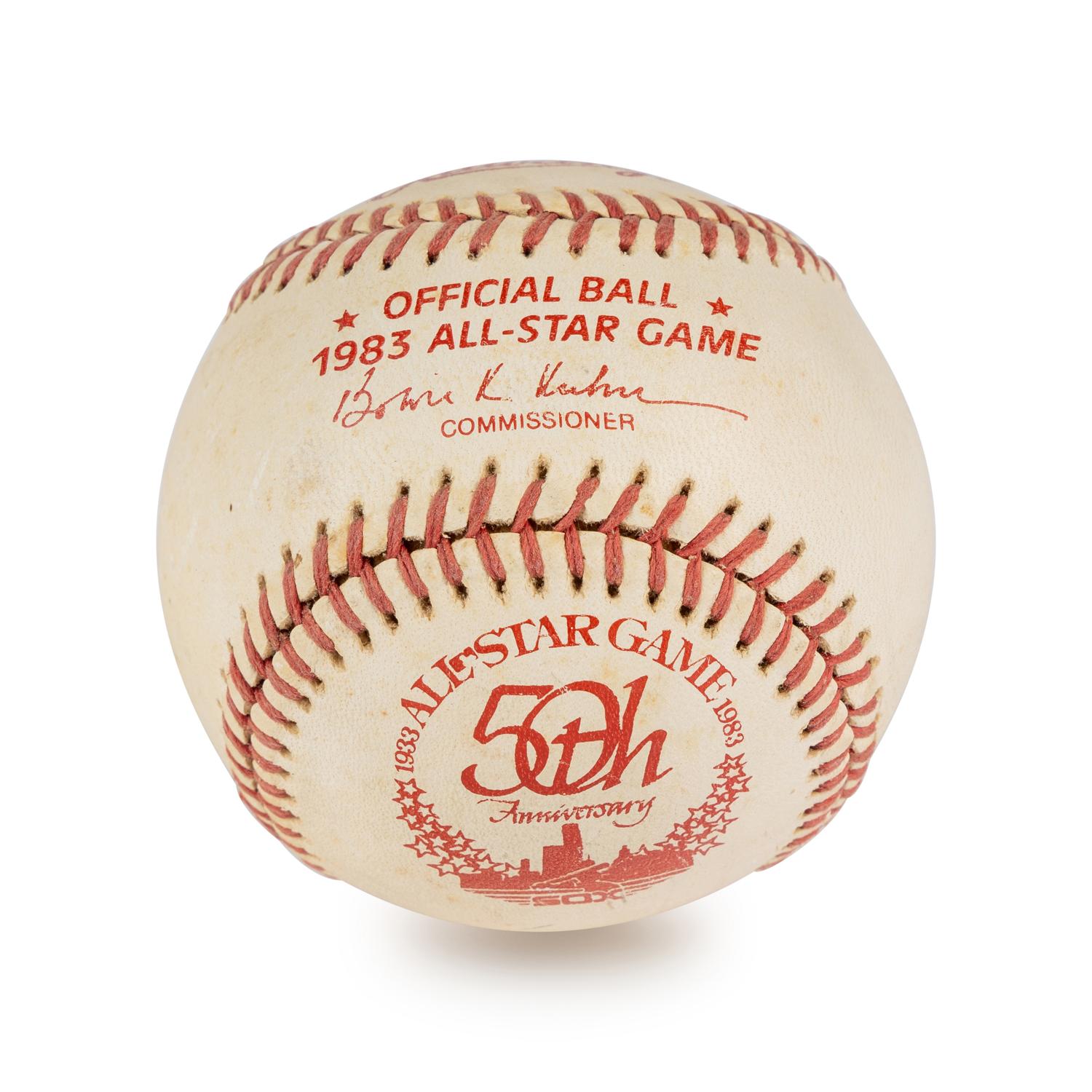 A Muhammad Ali Signed Autograph 1983 All Star Game Baseball,