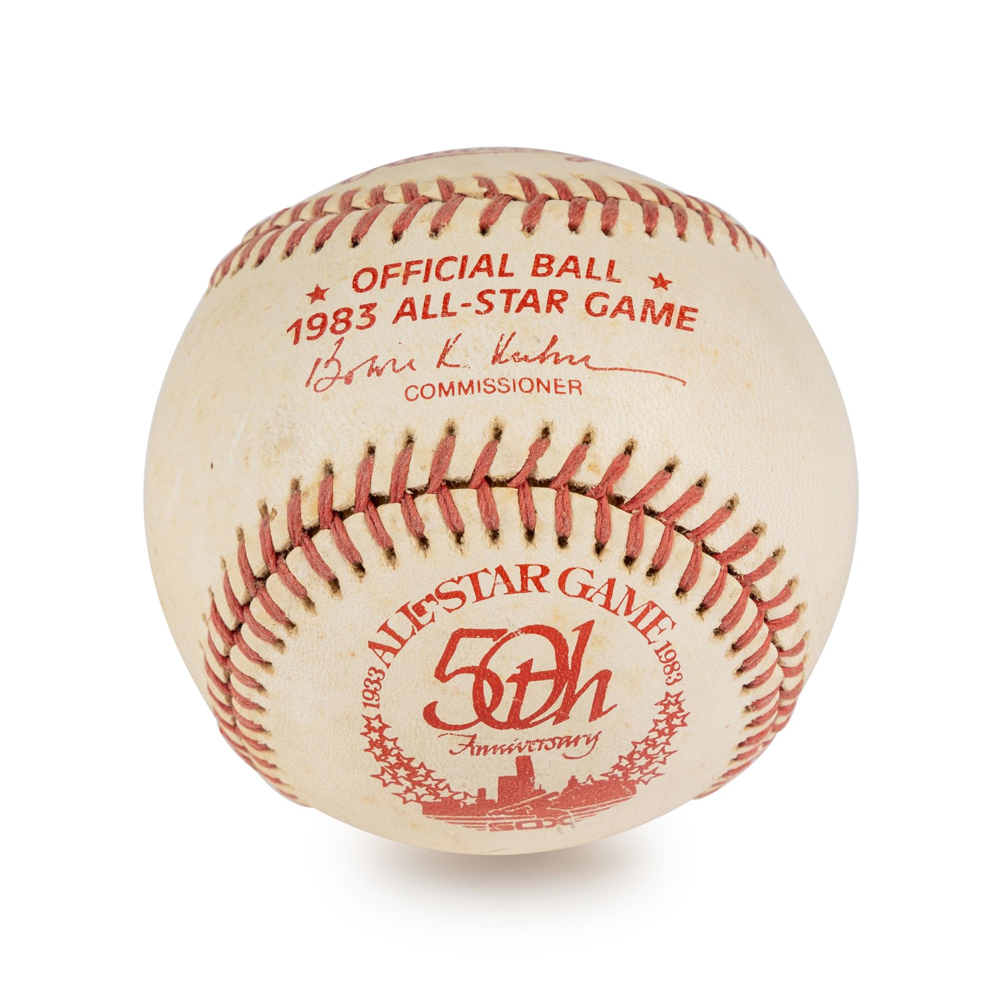 A Muhammad Ali Signed Autograph 1983 All Star Game Baseball,