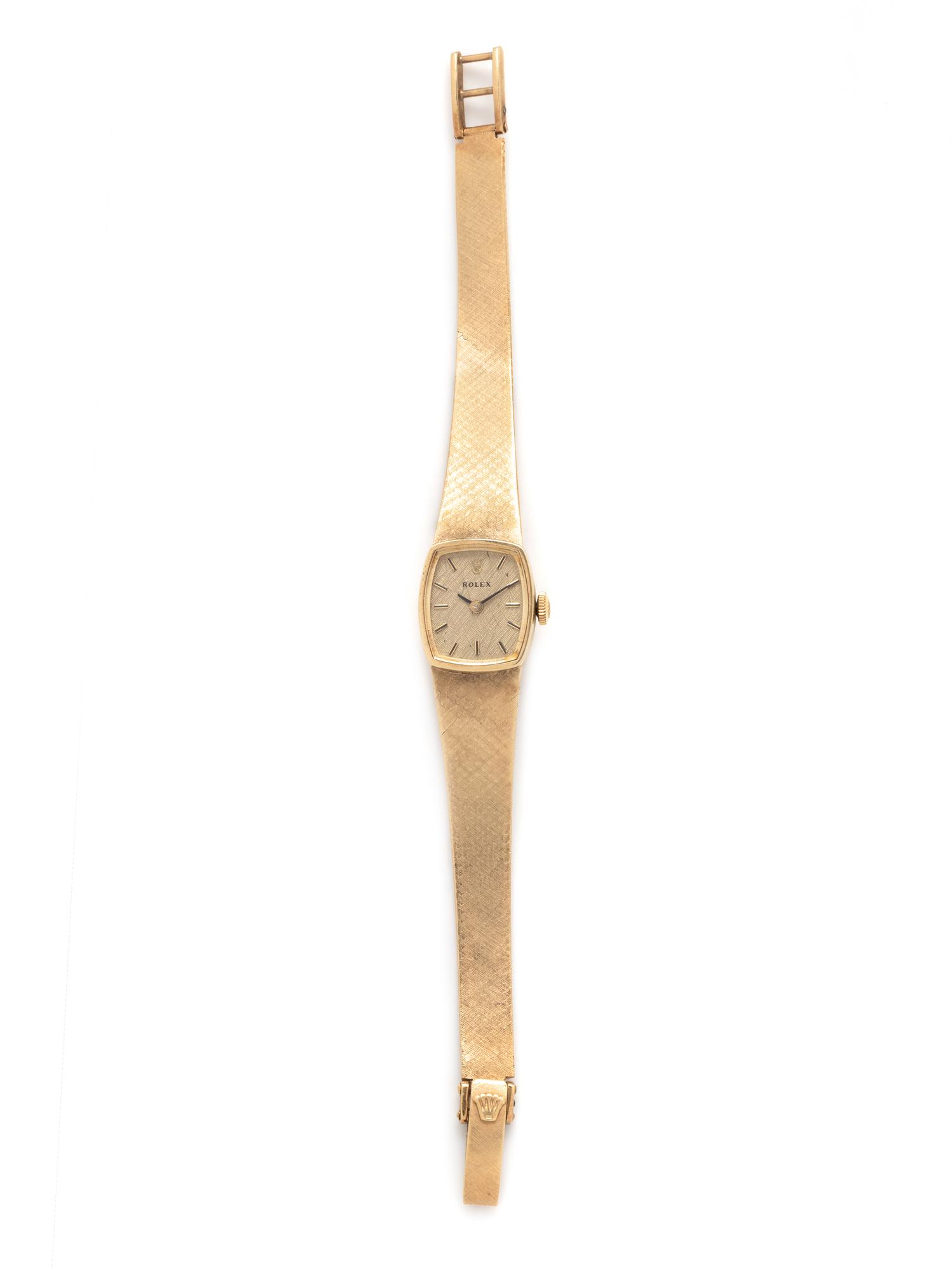 ROLEX, 14K YELLOW GOLD WATCH